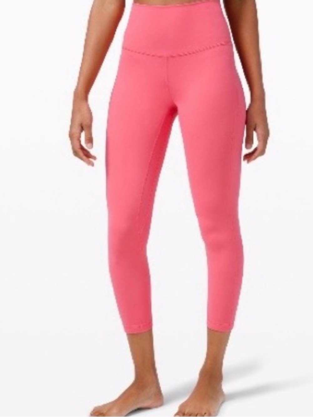 Lululemon Align High-Rise 25” Leggings Pink Coral Size 6 Like New